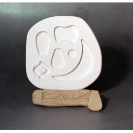 Fish Parts Sprig for Clay Work